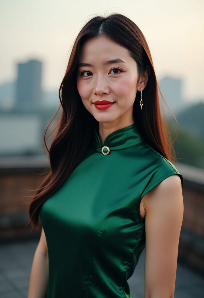 午后街道上的中年男子